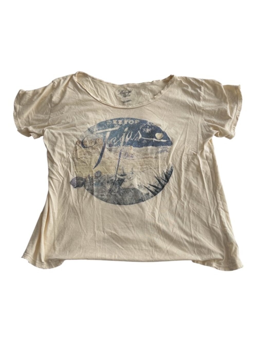 Midnight Rider ZZ top "Tejas" graphic T-shirt OS